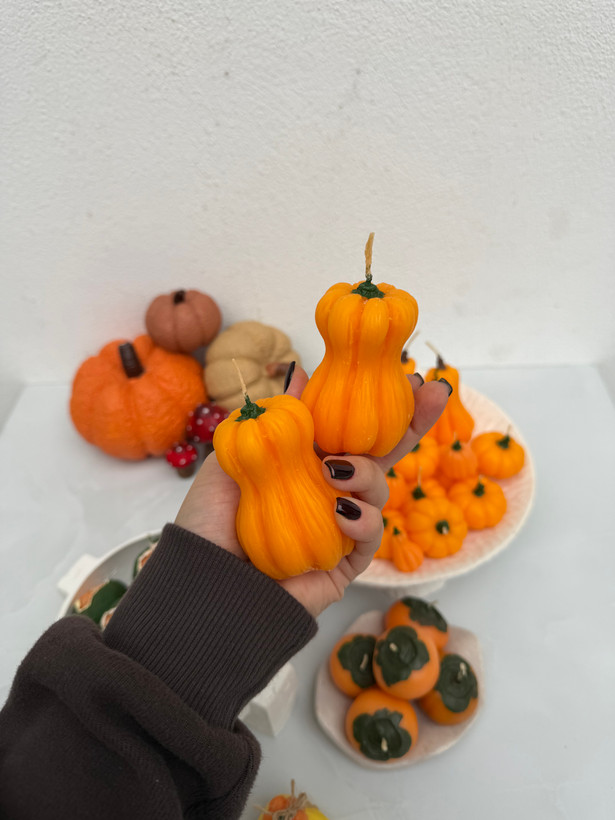 شمع کدو تنبل دکوری