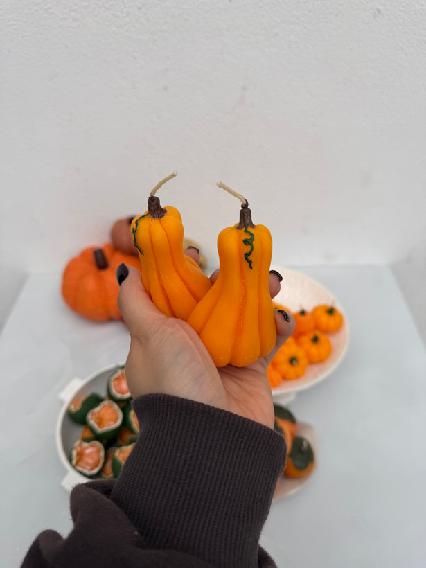 شمع کدو تنبل دکوری